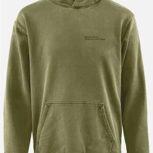 District Vision Mudita Pullover Hoodie, Moss Green